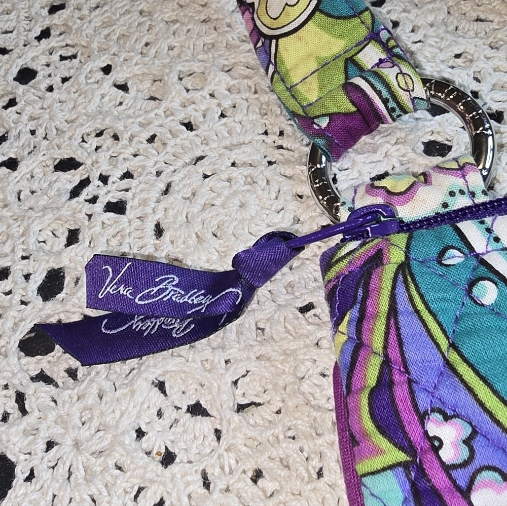 Vera Bradley Purple Paisley Bag, NWOT - Picture 4 of 12